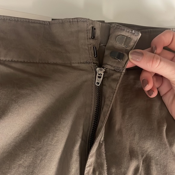 NWT Womens High-Rise Straight Leg Pants in Brown - A New Day - Picture 6 of 15